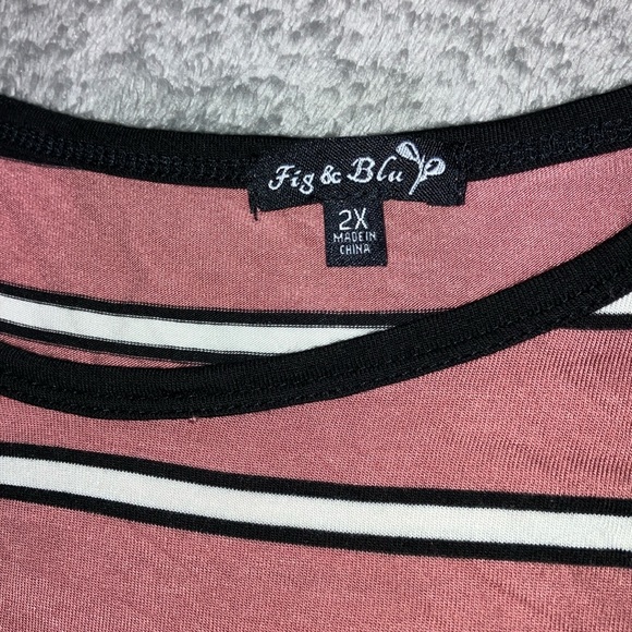 Short Sleeve Pink Blouse - Picture 3 of 5